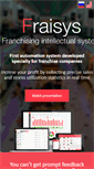 Mobile Screenshot of fraisys.com